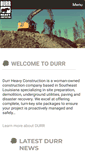 Mobile Screenshot of durrhc.com