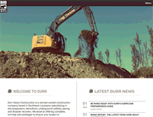 Tablet Screenshot of durrhc.com